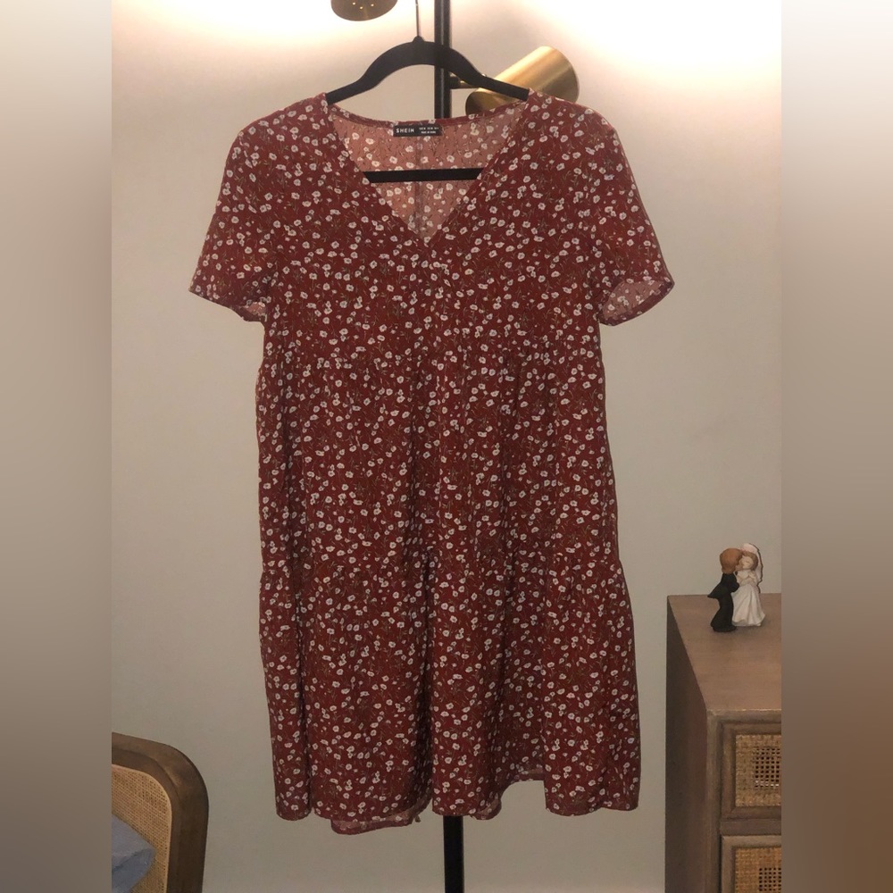 Shein floral dress